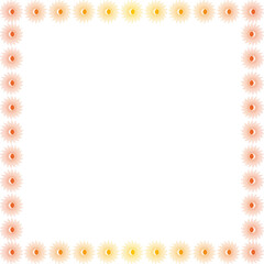 Vintage sunburst frame. Bursting rays sunrise starburst blast burst sunset star light. Baby shower