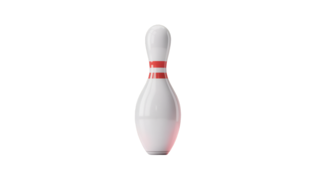 bowling ball isolated on white background