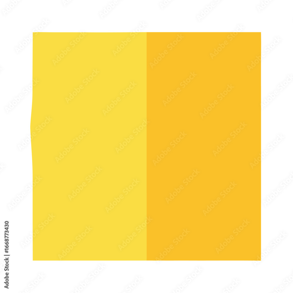 Poster glossy yellow square vector graphic with subtle shine
