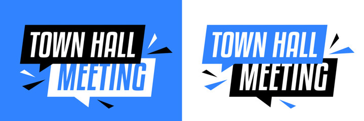 Town hall meeting