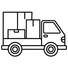 delivery truck icon