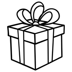 gift box with ribbon