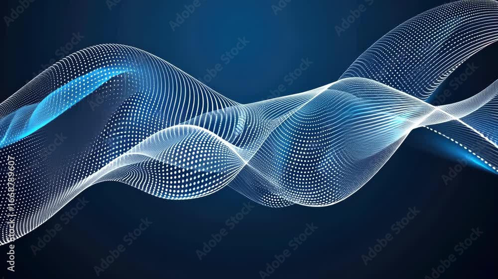 Poster experience a mesmerizing display of dynamic sound waves, highlighting the fusion of technology and a