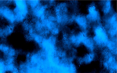  Abstract glowing cyan smoke texture on a dark black background. Atmospheric and mysterious effect. Vibrant turquoise tones resemble mist, fog, or ethereal fire, producing a surreal and futuristic