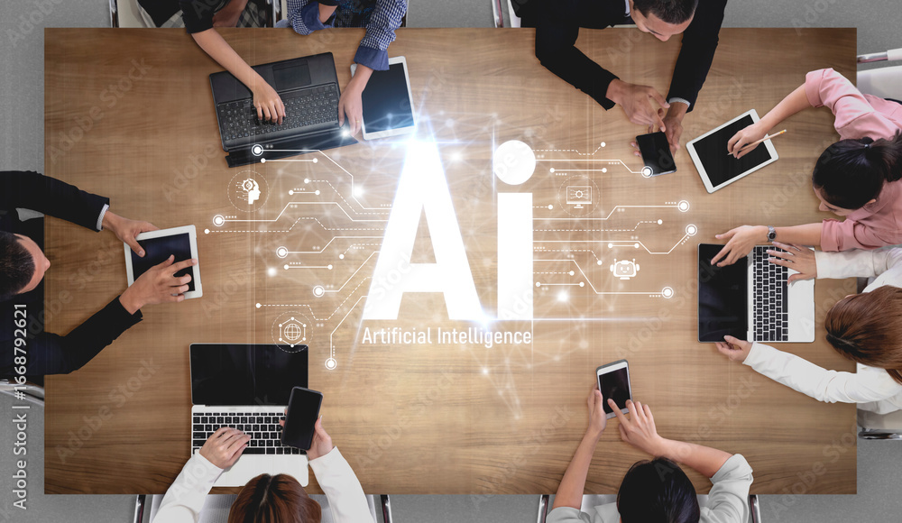 Poster ai assistant with llm, big data, machine learning, and generative ai powers prompt engineering and s