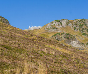 Pic du Midi de Bigorre observatory in the Pyrenees mountains
