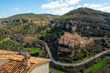 Cuenca, Spain. Castile La Mancha. Travel and tourism in Europe. Spanish Architecture and History