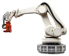 Obraz premium PNG robotic arm industrial automation