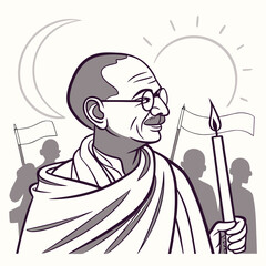 Gandhi Jayanti is a national holiday in India, celebrated annually on 2 October to honour the birth of Mahatma Gandhi, one of the key leaders of the Indian independence movement and a pioneer of the p