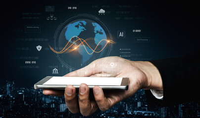 Global AI and data processing system enhances data, AI, and processing efficiency through digital...