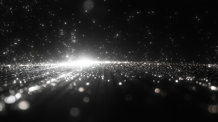 Futuristic Abstract digital light trail effect, technology digital concept