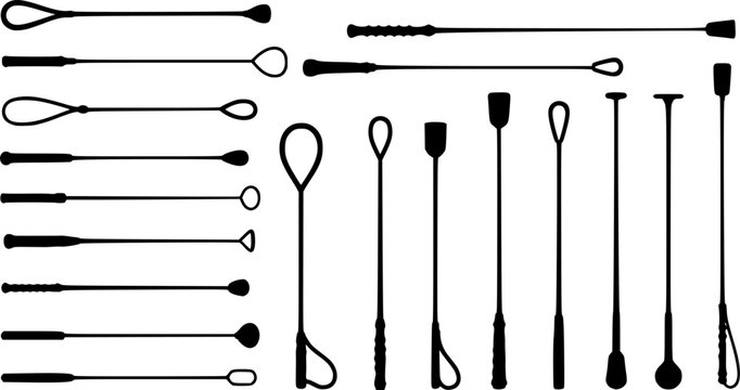 Riding crops svg, Riding crops silhouette, Horse riding crop silhouette, Horsewhip svg, Horse crops svg, Riding equestrian svg, Riding crops vector set organized
