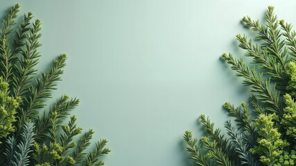 Obraz premium sale banner design free space in the center - Goldcrest Pine 