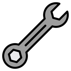 Wrench  Icon Element For Design