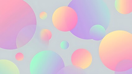 abstract background with balloons