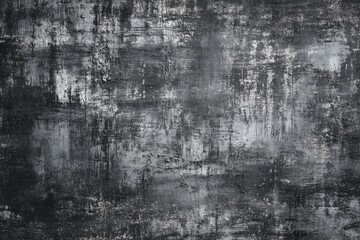 Abstract dark gray textured background with streaks, scratches, and mottled areas creating a distressed, aged effect