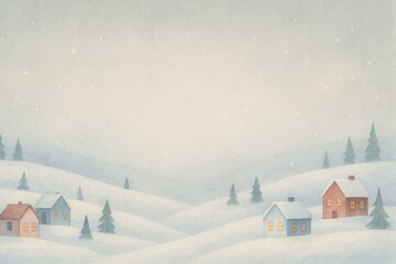 Christmas and Winter Holiday Background in Festive Seasonal Style
