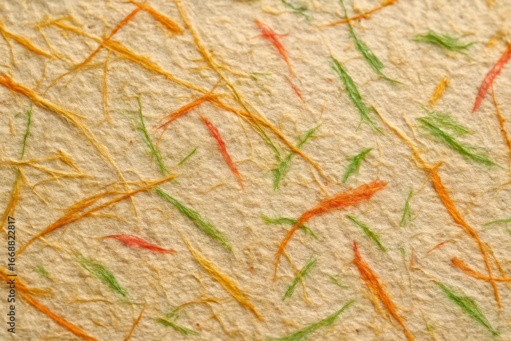 Poster a study in colorful textural patterns