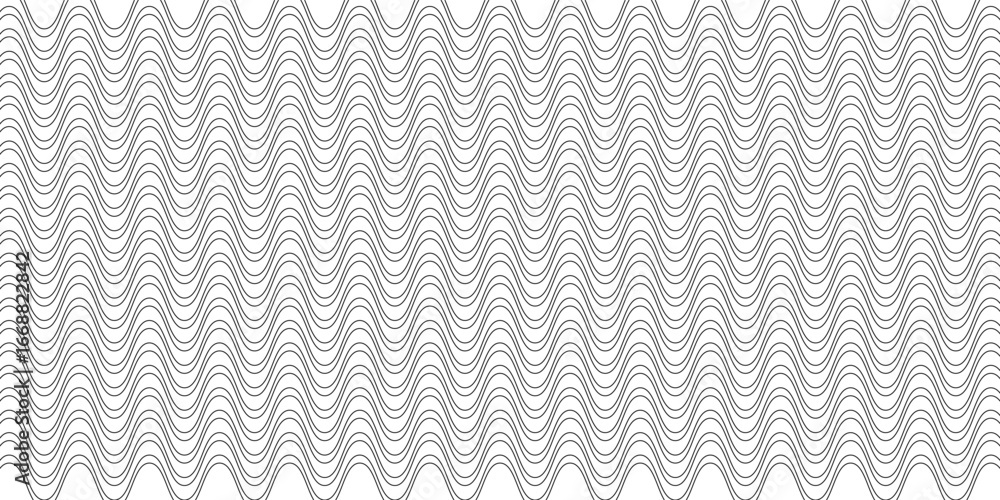 Poster abstract art geometric background with vertical lines. optical illusion with waves and transition.