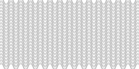 Abstract art geometric background with vertical lines. Optical illusion with waves and transition.