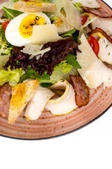 grilled chicken breast with vegetables