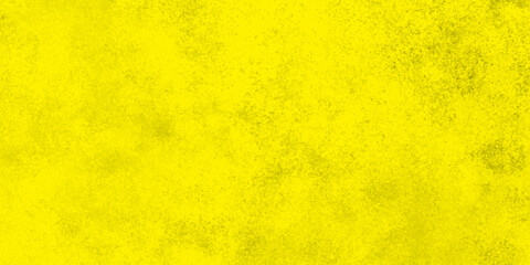 Abstract yellow paper textured background, painted wall in old fashioned yellow closeup, old scary and creepy yellow grunge cement wall.	