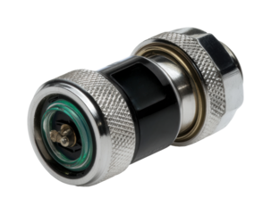 Connector installation process workshop product industrial environment isolated on transparent background, png