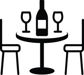 Romantic Dinner Icon