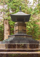 Inner Shrine Pagoda with grave of Lord Tokugawa in Nikko Toshogu, Japan