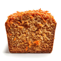 Carrot Cake Muffin with Visible Carrot Pieces