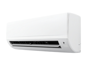 Sleek Modern Air Conditioner Unit, Isolated on Transparent Background