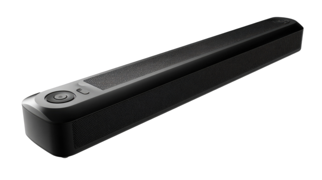Sleek, dark gray handheld scanner