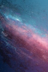 Stunning Abstract Galaxy Background in Vibrant Colors