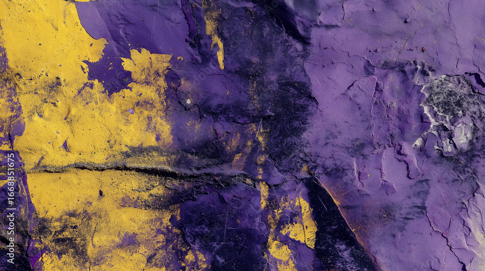 Poster abstract purple and gold texture creating dynamic visual effect