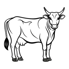 cow vector illustration