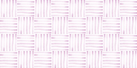 Plaid background painting. Pastel color. Minimal style