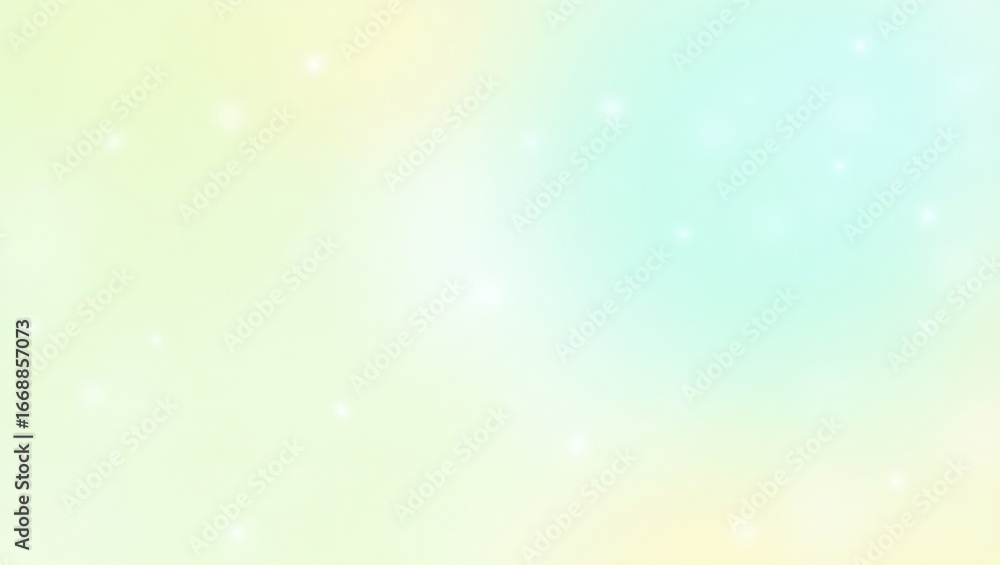 Poster abstract watercolor background with a yellow and blue gradient. a gentle and magical design with sof