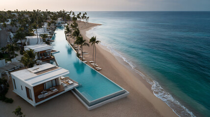 A serene mystical cave adorned with glowing crystals reflects in calm water with distant vessel.