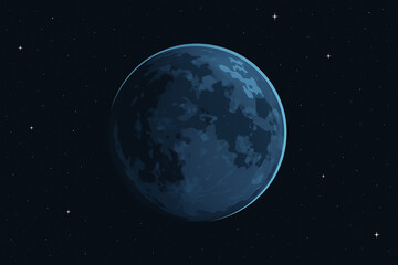 Obraz premium Planet AI