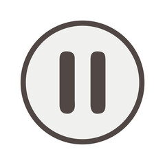 vector black glossy icon