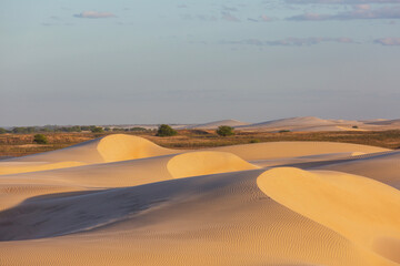 Sand dunes in Brazil
