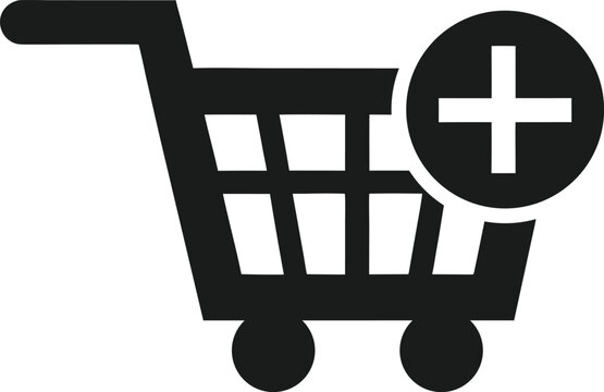 Add to Cart Icon silhouette