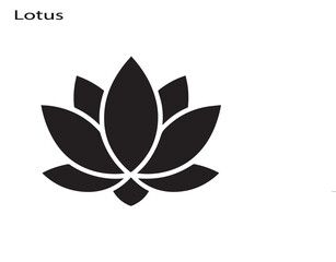 Lotus silhouette