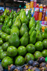juicy and fresh fruit at the market