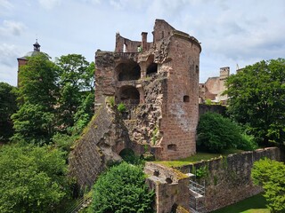 Fototapeta premium the castle of the old town of germany 