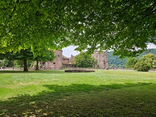 the old town of the city