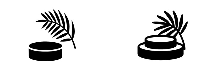 Abstract Geometric Swirl with Petal Elements, Minimalist flat design