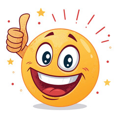 Print Smiling faces collection diverse expressions
