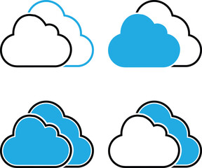 unique Cloud icon 