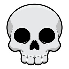 Cartoon Skull Illustration